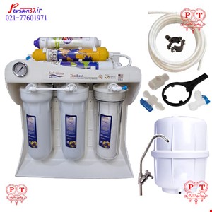 دستگاه تصفیه اب ۷ مرحله سافت واتر با مخزن 