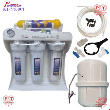 دستگاه تصفیه اب سافت واتر با مخزن saft-water